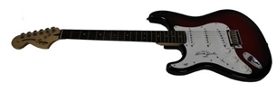 Dick Dale Signed Left Handed Fender Stratocaster Guitar